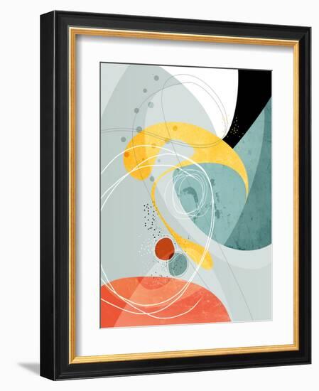 Galactic 02 - Crossings-Ishita Banerjee-Framed Art Print