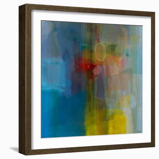 Galactic II-Michael Tienhaara-Framed Art Print