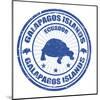 Galapagos Islands Stamp-radubalint-Mounted Art Print