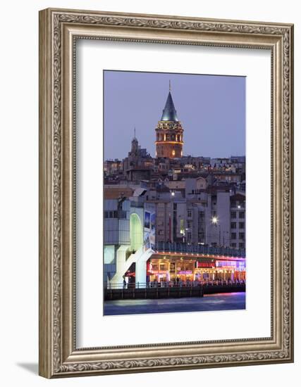 Galata Bridge, Istanbul, Turkey, Europe-Richard Cummins-Framed Photographic Print