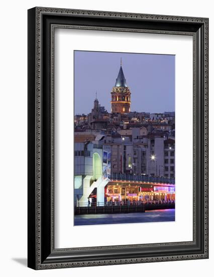 Galata Bridge, Istanbul, Turkey, Europe-Richard Cummins-Framed Photographic Print