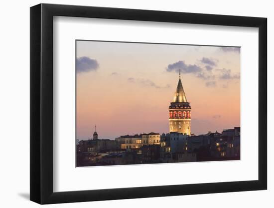 Galata Tower. Istanbul. Turkey-Tom Norring-Framed Photographic Print