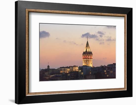 Galata Tower. Istanbul. Turkey-Tom Norring-Framed Photographic Print