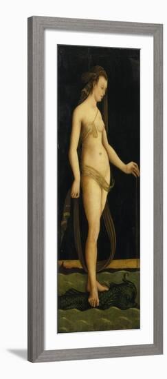 Galatea Standing on a Dolphin-Jacopo De Barbari-Framed Giclee Print