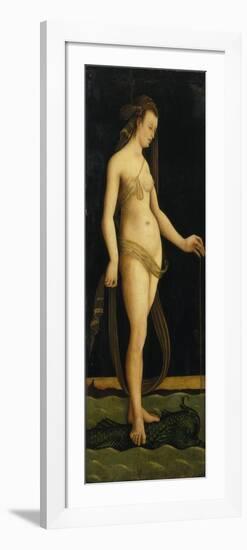Galatea Standing on a Dolphin-Jacopo De Barbari-Framed Giclee Print