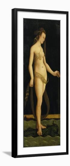 Galatea Standing on a Dolphin-Jacopo De Barbari-Framed Giclee Print