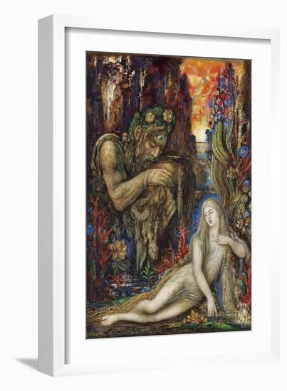 Galathea, Ca 1896-Gustave Moreau-Framed Giclee Print