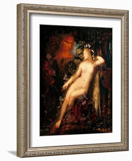 Galathea-Gustave Moreau-Framed Art Print