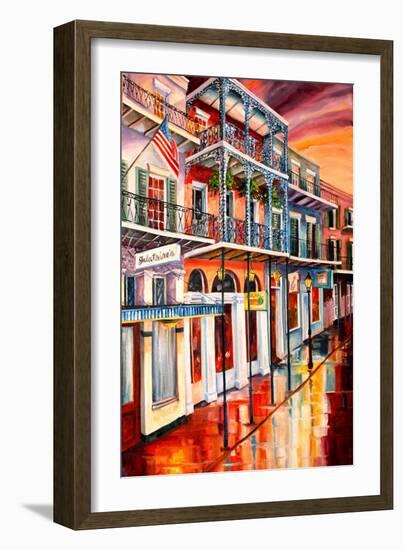 Galatoire's on Bourbon Street-Diane Millsap-Framed Art Print