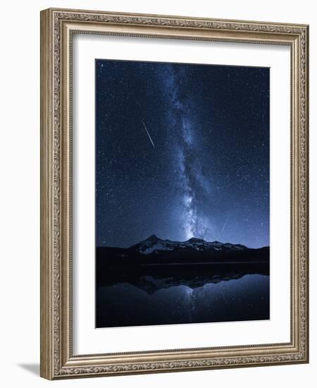 Galaxies Reflection-Toby Harriman-Framed Photographic Print