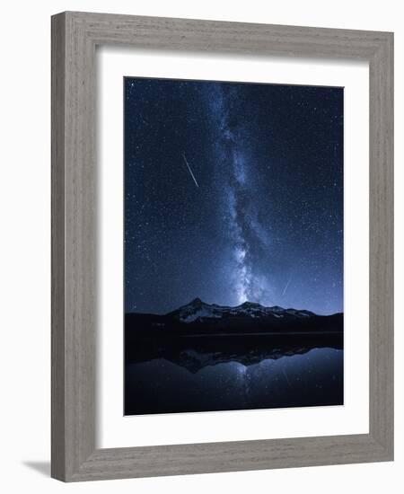 Galaxies Reflection-Toby Harriman-Framed Photographic Print