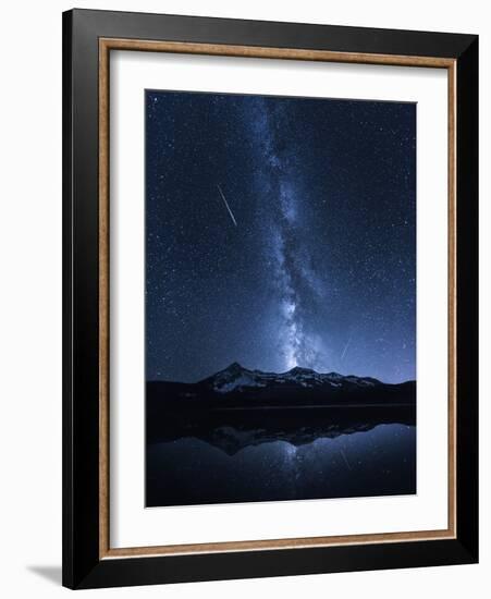 Galaxies Reflection-Toby Harriman-Framed Photographic Print