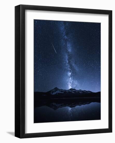 Galaxies Reflection-Toby Harriman-Framed Photographic Print