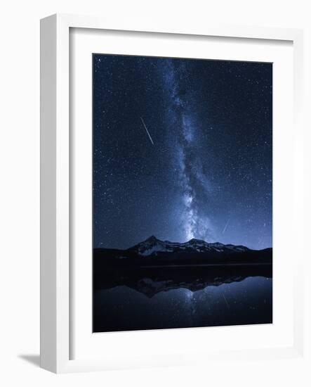 Galaxies Reflection-Toby Harriman-Framed Photographic Print