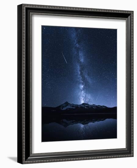 Galaxies Reflection-Toby Harriman-Framed Photographic Print