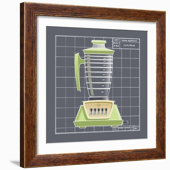 Galaxy Blender - Lime-Larry Hunter-Framed Giclee Print