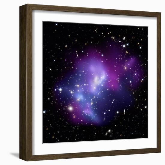 Galaxy Cluster MACS J0717-null-Framed Premium Photographic Print