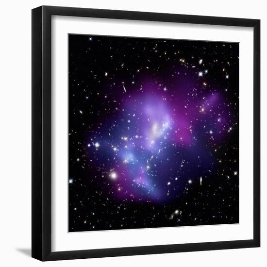 Galaxy Cluster MACS J0717-null-Framed Premium Photographic Print