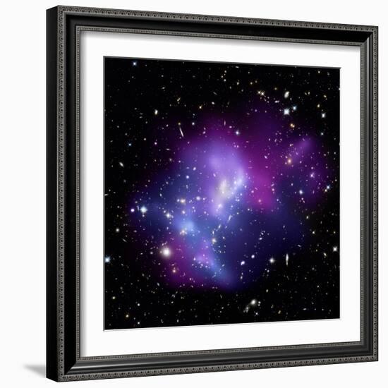 Galaxy Cluster MACS J0717-null-Framed Premium Photographic Print