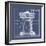 Galaxy Coffeemaid - Blueprint-Larry Hunter-Framed Giclee Print