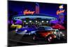 Galaxy Diner-Helen Flint-Mounted Art Print