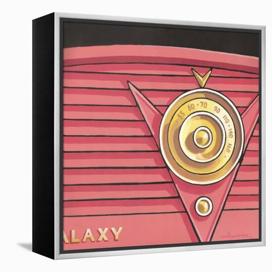 Galaxy Radio - Coral-Larry Hunter-Framed Premier Image Canvas