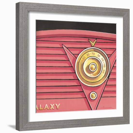 Galaxy Radio - Coral-Larry Hunter-Framed Giclee Print