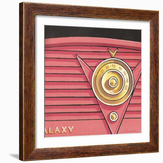 Galaxy Radio - Coral-Larry Hunter-Framed Giclee Print