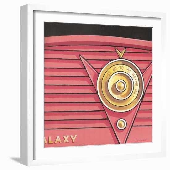 Galaxy Radio - Coral-Larry Hunter-Framed Giclee Print