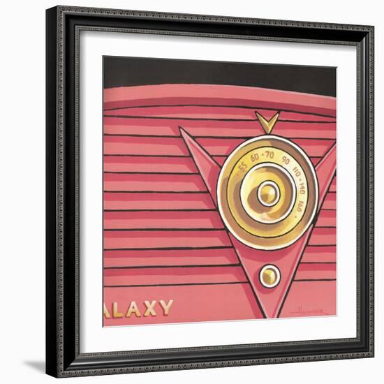 Galaxy Radio - Coral-Larry Hunter-Framed Giclee Print