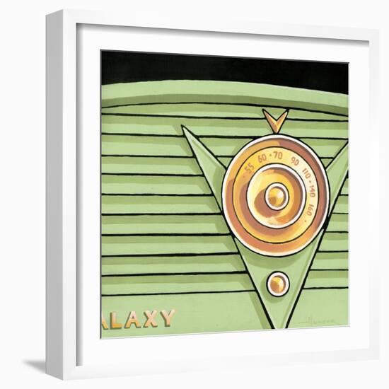 Galaxy Radio - Green-Larry Hunter-Framed Giclee Print