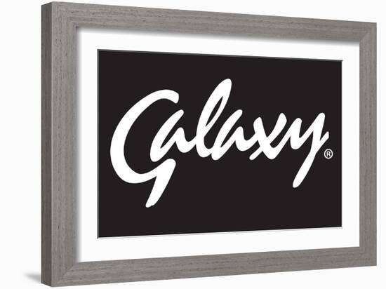 Galaxy Records-null-Framed Art Print