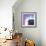 Galaxy Toaster - Purple-Larry Hunter-Framed Giclee Print displayed on a wall