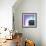 Galaxy Toaster - Purple-Larry Hunter-Framed Giclee Print displayed on a wall