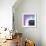 Galaxy Toaster - Purple-Larry Hunter-Framed Giclee Print displayed on a wall