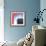 Galaxy Toaster - Red-Larry Hunter-Framed Giclee Print displayed on a wall