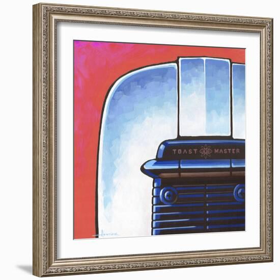 Galaxy Toaster - Red-Larry Hunter-Framed Giclee Print