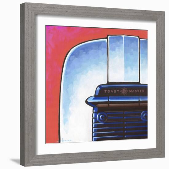 Galaxy Toaster - Red-Larry Hunter-Framed Giclee Print