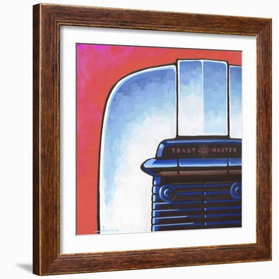 Galaxy Toaster - Red-Larry Hunter-Framed Giclee Print