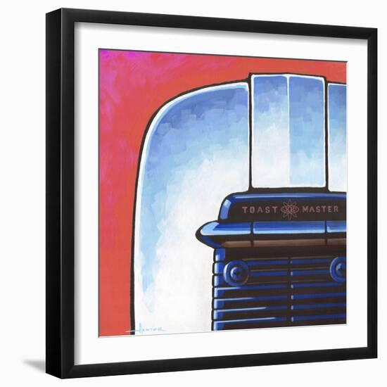 Galaxy Toaster - Red-Larry Hunter-Framed Giclee Print
