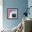 Galaxy Toaster - Red-Larry Hunter-Framed Giclee Print displayed on a wall