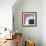 Galaxy Toaster - Red-Larry Hunter-Framed Giclee Print displayed on a wall