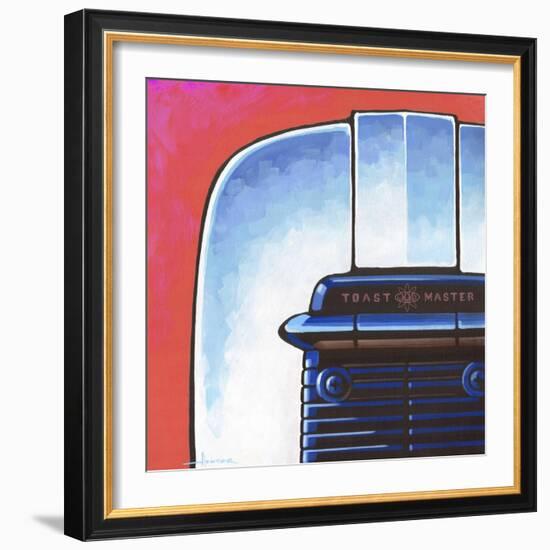 Galaxy Toaster - Red-Larry Hunter-Framed Giclee Print