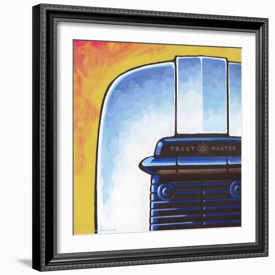 Galaxy Toaster - Yellow-Larry Hunter-Framed Giclee Print