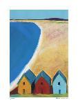Three Beach Cabanas-Gale McKee-Giclee Print