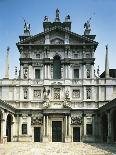 Facade of Church of Santa Maria Presso San Celso-Galeazzo Alessi-Framed Giclee Print