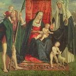 Virgin and Child, after 1494 (Tempera with Oil Glazes on Panel)-Galeazzo Campi-Laminated Giclee Print