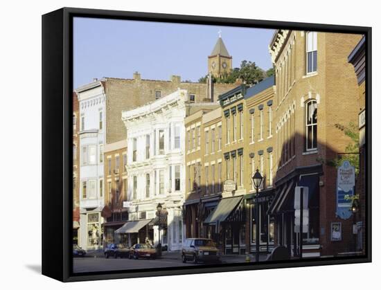 Galena, Illinois, USA-null-Framed Premier Image Canvas