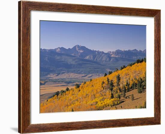 Galena, Sawtooth, Idaho, USA-Walter Bibikow-Framed Photographic Print