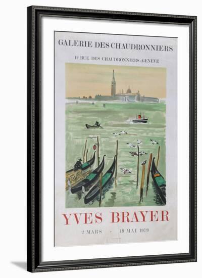 Galerie des Chaudronniers-Yves Brayer-Framed Collectable Print